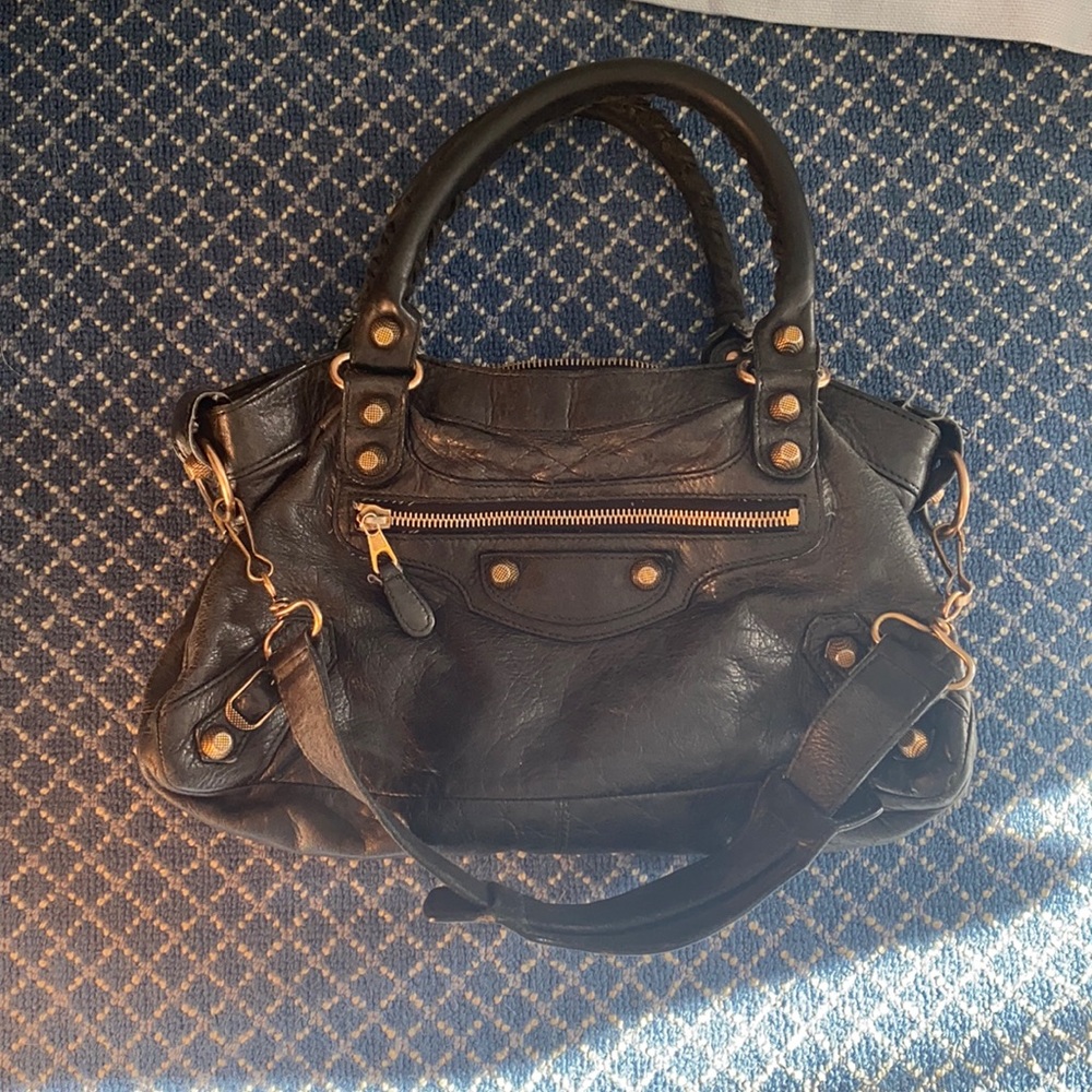Balenciaga motorcycle bag